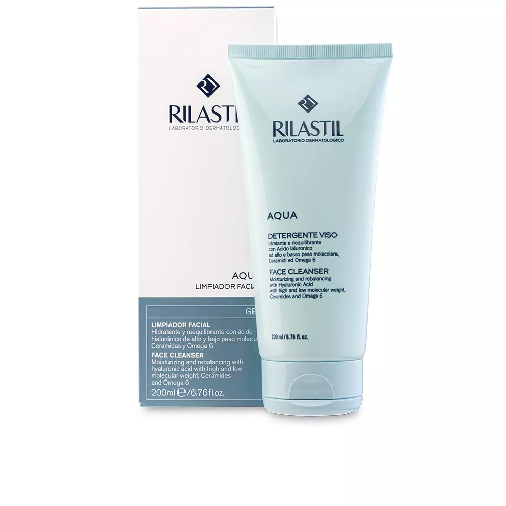 RILASTIL AQUA FACE CLEANSER MOISTURIZING AND REBALANCING / SỮA RỬA MẶT CẤP ẨM CÂN BẰNG