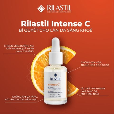 TINH CHẤT VITAMIN C – RILASTIL INTENSE C GEL SERUM BRIGHTENING AND ANTIOX 30ML