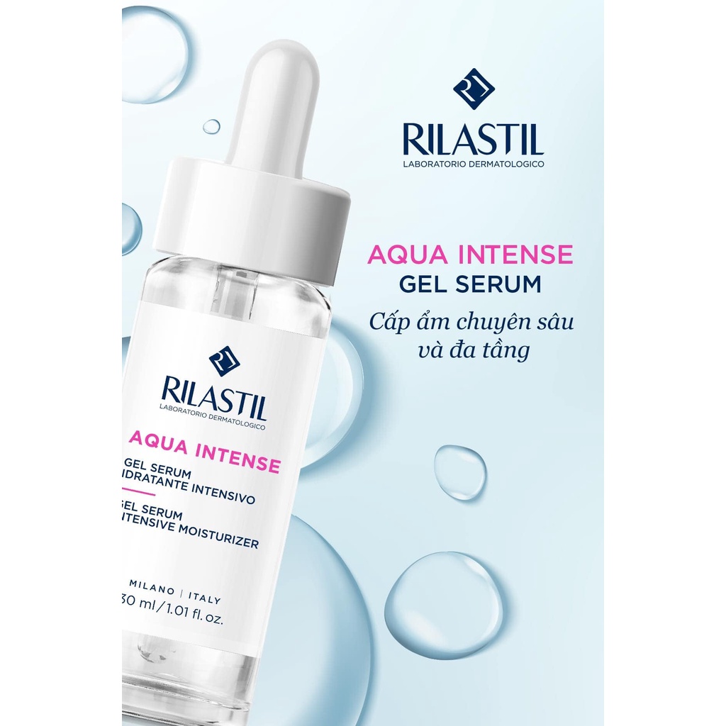 TINH CHẤT DƯỠNG ẨM CHUYÊN SÂU RILASTIL AQUA INTENSE GEL SERUM 30ML