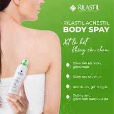 RILASTIL ACNESTIL PURIFYING ANTI-BLEMISH BODY SPRAY - CHAI XỊT LÀM SẠCH, GIẢM MỤN