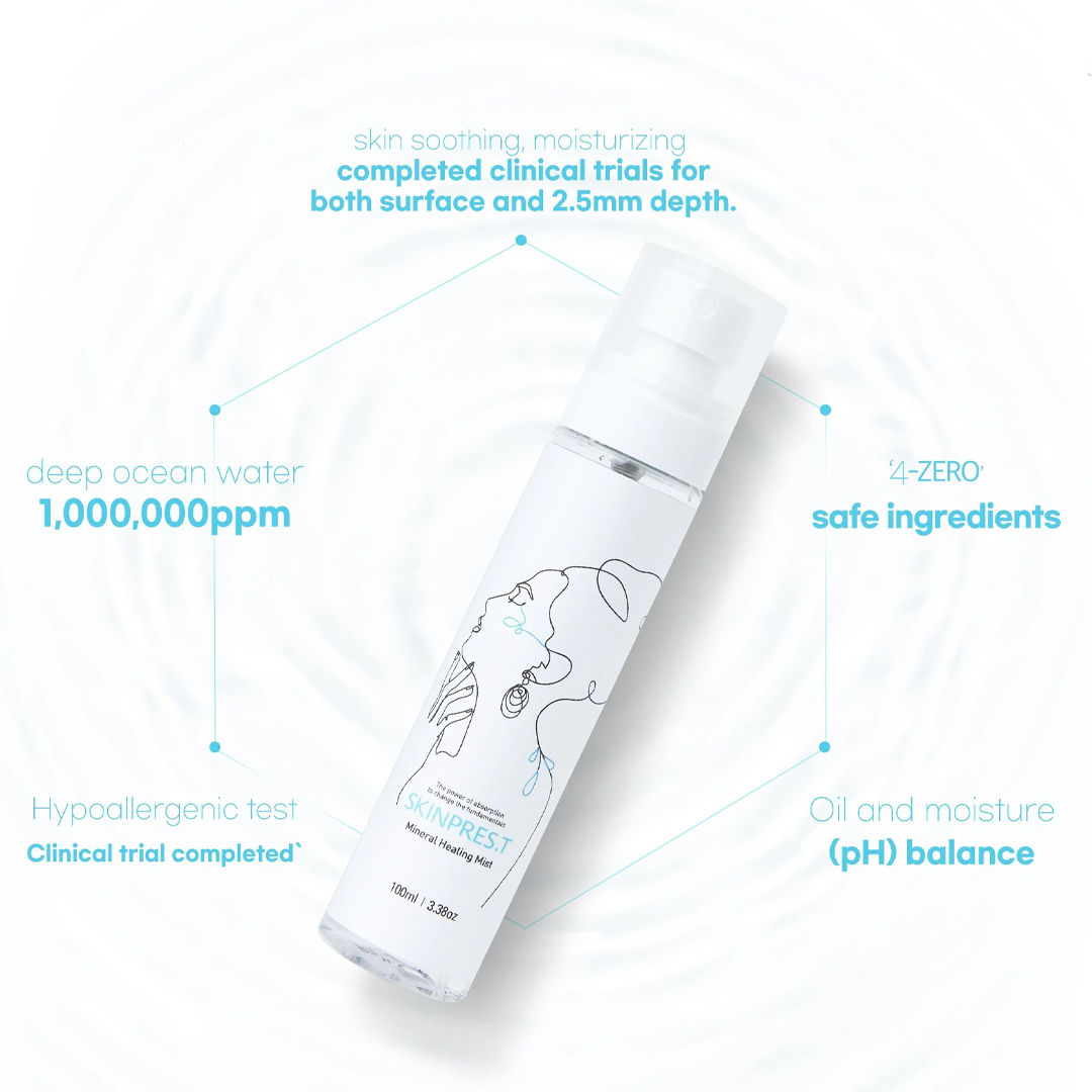 Xịt Khoáng Goodndoc SKINPRES.T Mineral Healing Mist