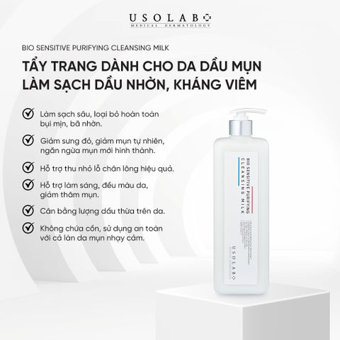 Tẩy trang BIO SENSITIVE PURIFYING CLEANSING MILK