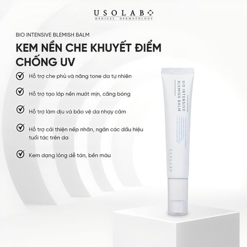 Kem nền Usolab Bio Intensive Blemish Balm che khuyết điểm chống UV