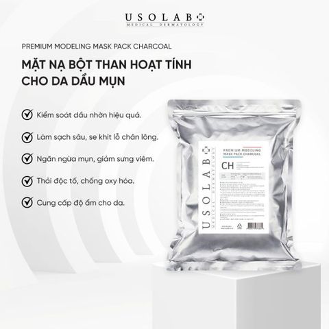 Mặt nạ bột Premium modeling mask pack charcoal