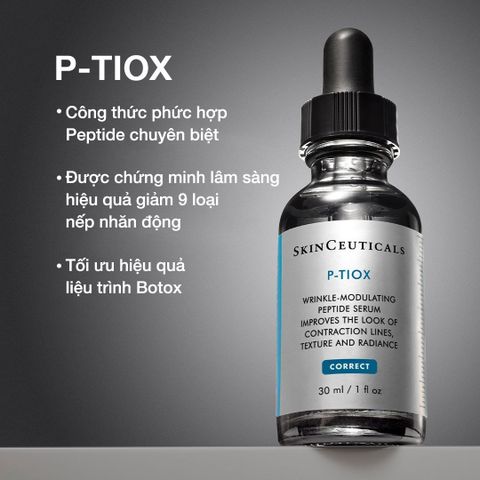 Serum Peptide cải thiện nếp nhăn da Skinceuticals P-TIOX