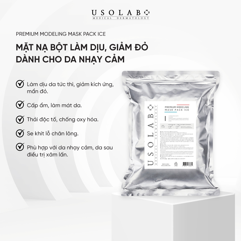 Mặt nạ bột Premium modeling mask pack Ice
