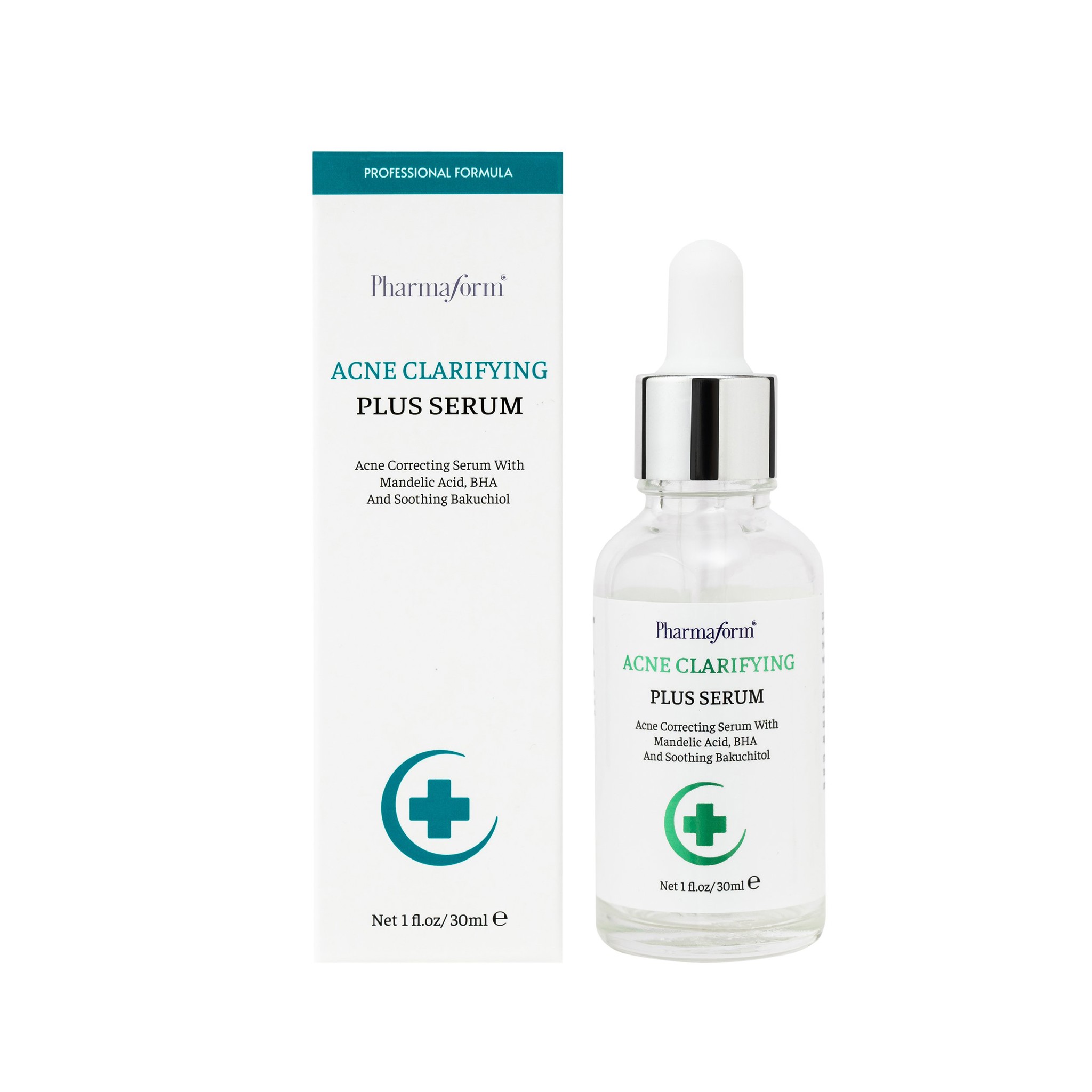 Tinh Chất Kiềm Dầu, Mờ Thâm, Ngăn Ngừa Mụn Pharmaform Acne Clarifying Plus Serum