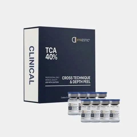 Bộ peel chuyên nghiệp điều trị lão hóa, làm sáng da Hyaestic Cross Technique & Depth Peel TCA 40%
