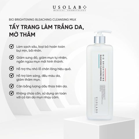 Tẩy trang BIO BRIGHTENING BLEACHING CLEANSING MILK