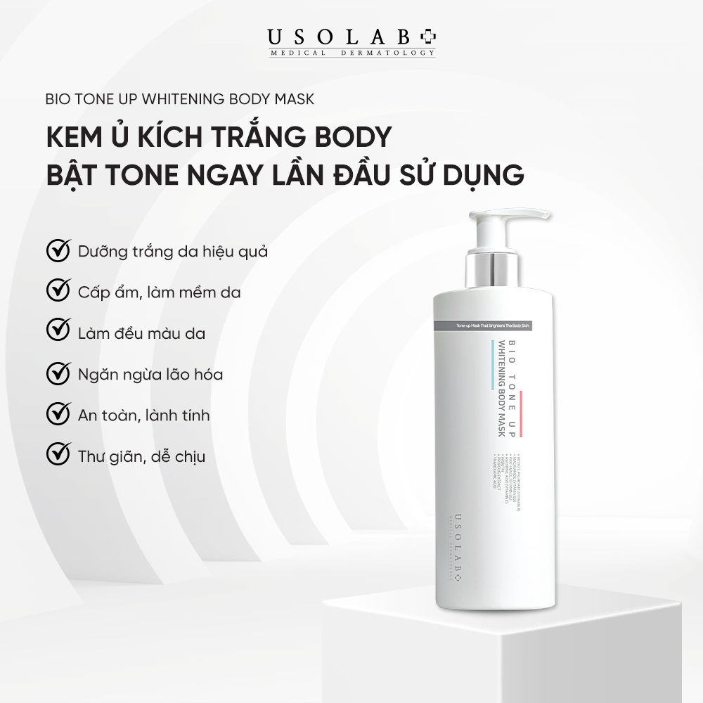 Kem ủ trắng Bio Tone Up Whitening Body Mask