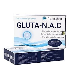 Viên uống GLUTA-N.A.C khả năng hỗ trợ chống lão hóa da mạnh mẽ