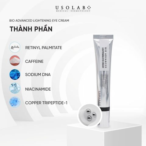 Kem giảm bọng mắt BIO ADVANCED LIGHTENING EYE CREAM