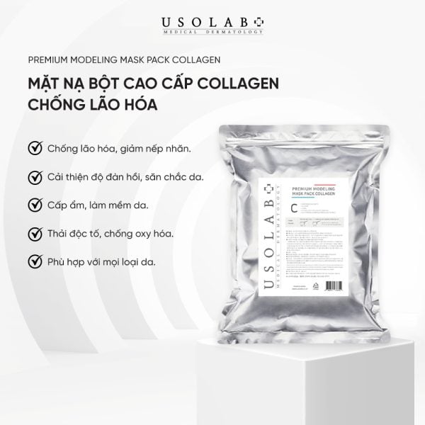 Mặt nạ bột Premium modeling mask pack collagen