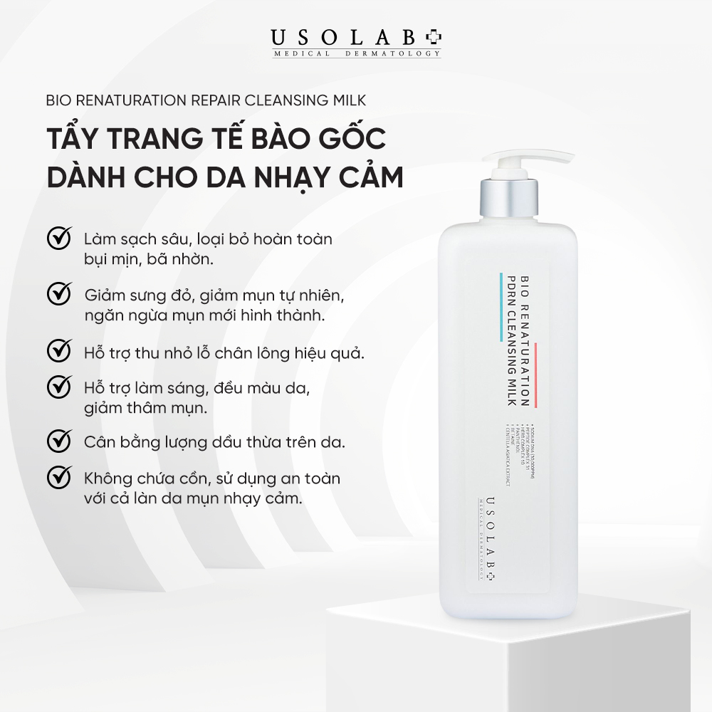 Tẩy trang BIO RENATURATION REPAIR CLEANSING MILK