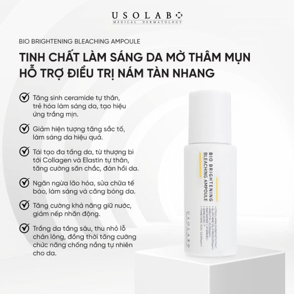 Tinh chất Bio brightening Bleaching ampoule