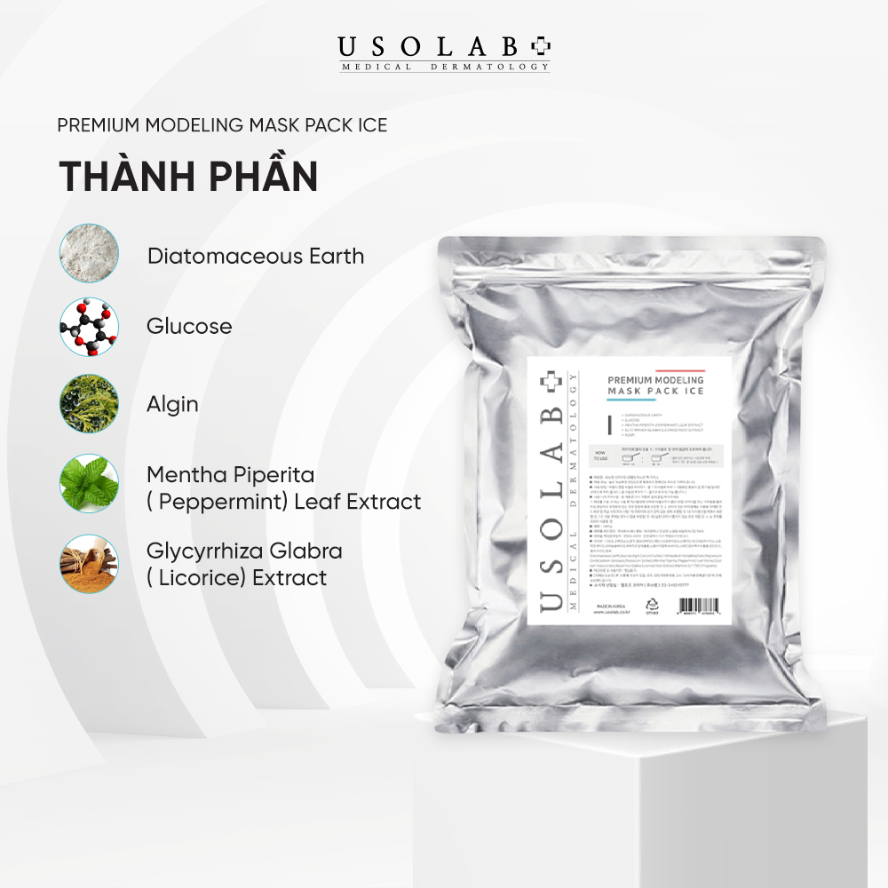 Mặt nạ bột Premium modeling mask pack Ice
