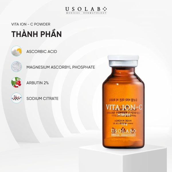 Tinh Chất Dưỡng Trắng Da Vita Ion C Powder