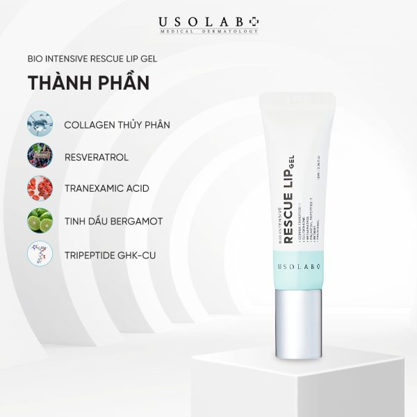 Tinh chất dưỡng môi Usolab Bio Intensive Rescue Lip Gel 10ml