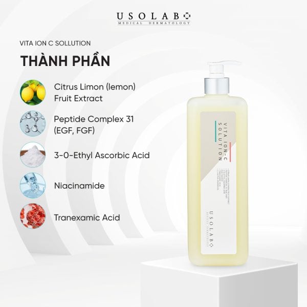 Tinh Chất Trắng Sáng Da Vita Ion C Solution