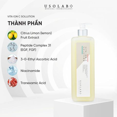Tinh Chất Trắng Sáng Da Vita Ion C Solution
