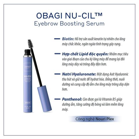 Tinh Chất Giúp Dày Lông Mày Obagi Eyebrow Boosting