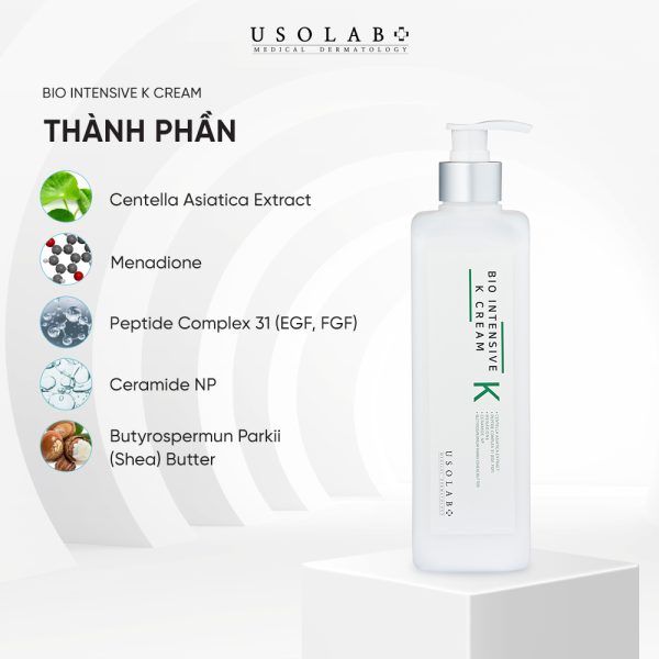 Kem Làm Dịu Da Bio Intensive K Cream cho da nhạy cảm kích ứng