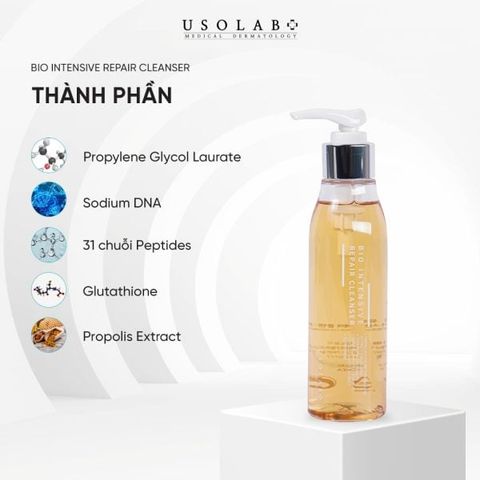 Sữa rửa mặt Usolab Bio Intensive Repair Cleanser phục hồi tế bào gốc