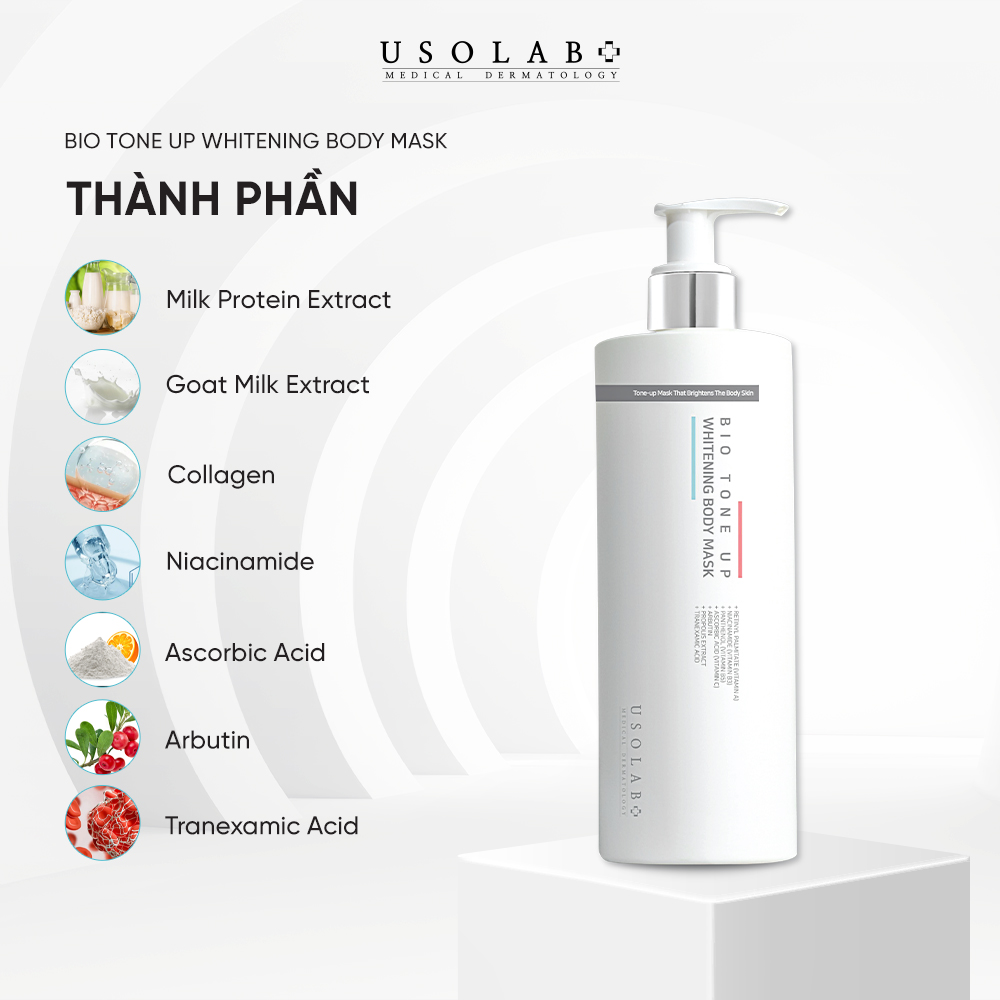 Kem ủ trắng Bio Tone Up Whitening Body Mask