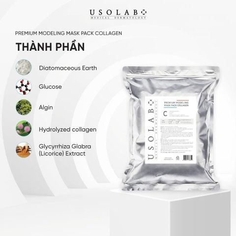 Mặt nạ bột Premium modeling mask pack collagen