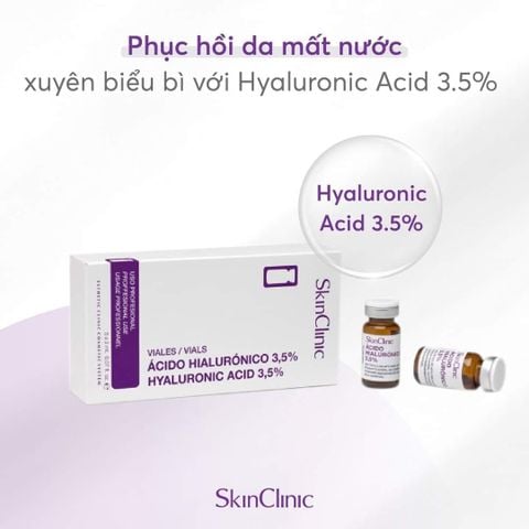 HYALURONIC ACID 3.5% - TINH CHẤT HỖ TRỢ CHO DA CĂNG BÓNG, GIẢM CÁC BIỂU HIỆN LÃO HÓA