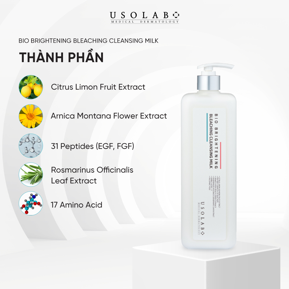 Tẩy trang BIO BRIGHTENING BLEACHING CLEANSING MILK