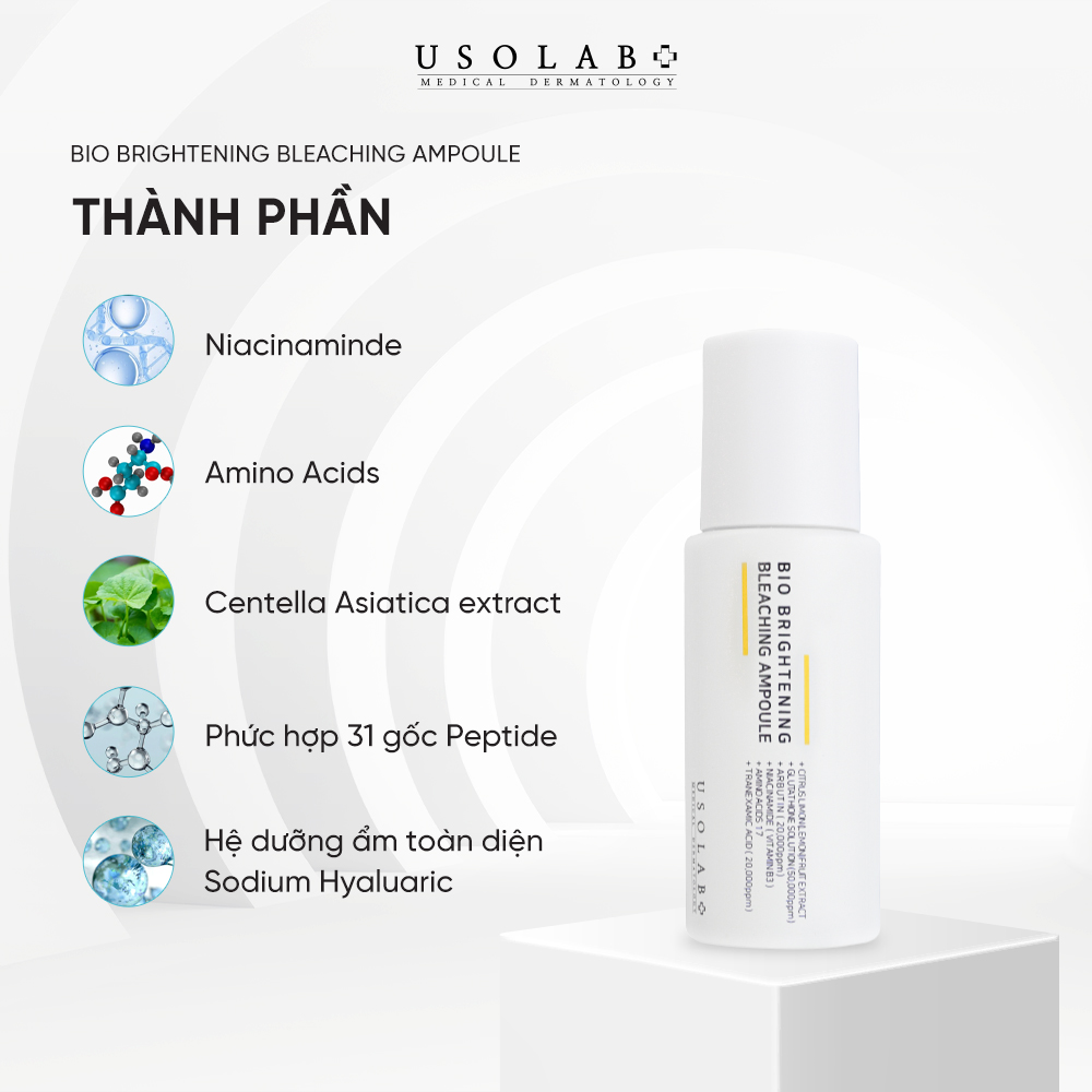 Tinh chất Bio brightening Bleaching ampoule