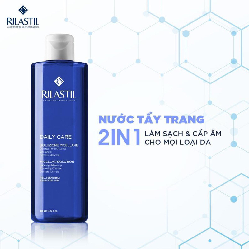 Tẩy trang Rilastil Daily Care Micellar Solution