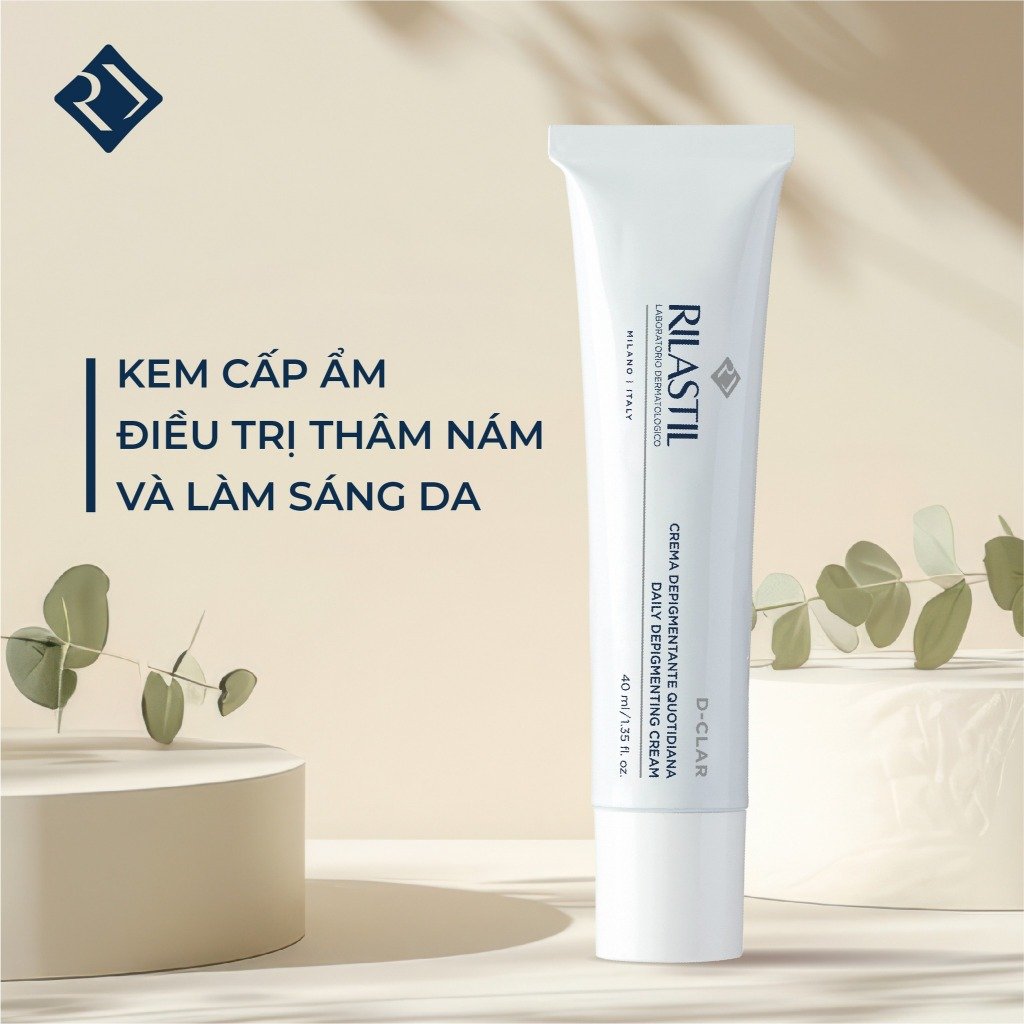Kem Cấp Ẩm, Dưỡng Sáng Da, Làm Mờ Thâm Nám Rilastil D-Clar Daily Depigmenting Cream