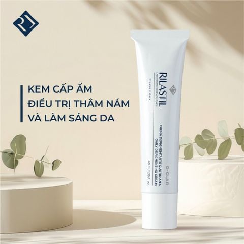 Kem Cấp Ẩm, Dưỡng Sáng Da, Làm Mờ Thâm Nám Rilastil D-Clar Daily Depigmenting Cream