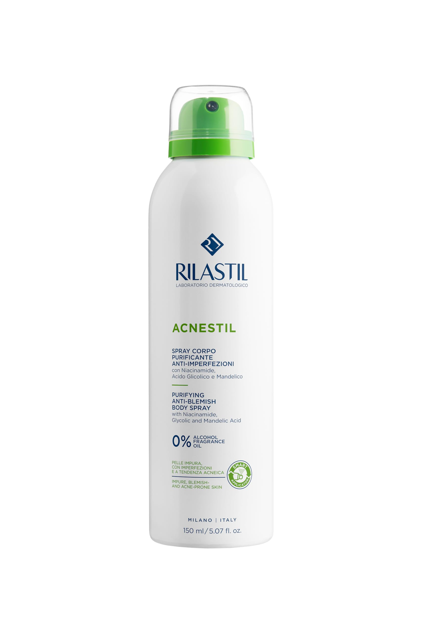 RILASTIL ACNESTIL PURIFYING ANTI-BLEMISH BODY SPRAY - CHAI XỊT LÀM SẠCH, GIẢM MỤN