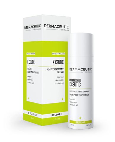 Dermaceutic K Ceutic 30ml | Kem Phục Hồi Da Sau Laser, Peel & Treatment, chống nắng SPF50+