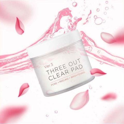 Bông tẩy tế bào chết GoodnDoc Three Out Clear Pad Ver.3