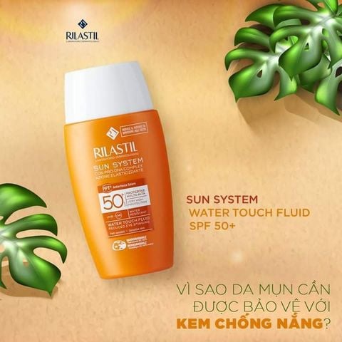 KEM CHỐNG NẮNG CẤP ẨM WATER TOUCH – RILASTIL SUN SYSTEM WATER TOUCH MOISTURIZING FLUID SPF 50+ 50ML