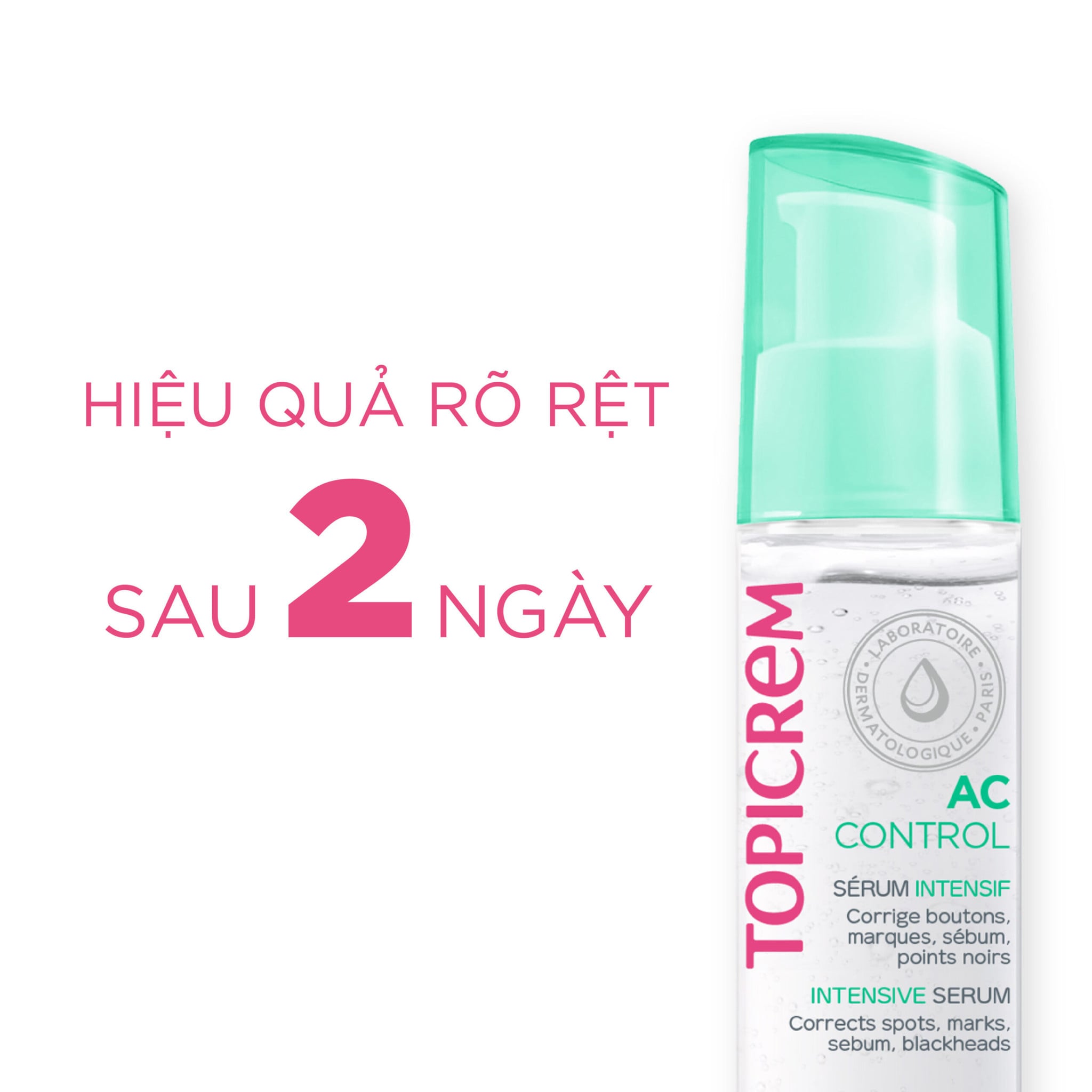 Serum Topicrem AC CONTROL Intensive 34ml - Serum Giảm Mụn, Kiểm Soát Dầu