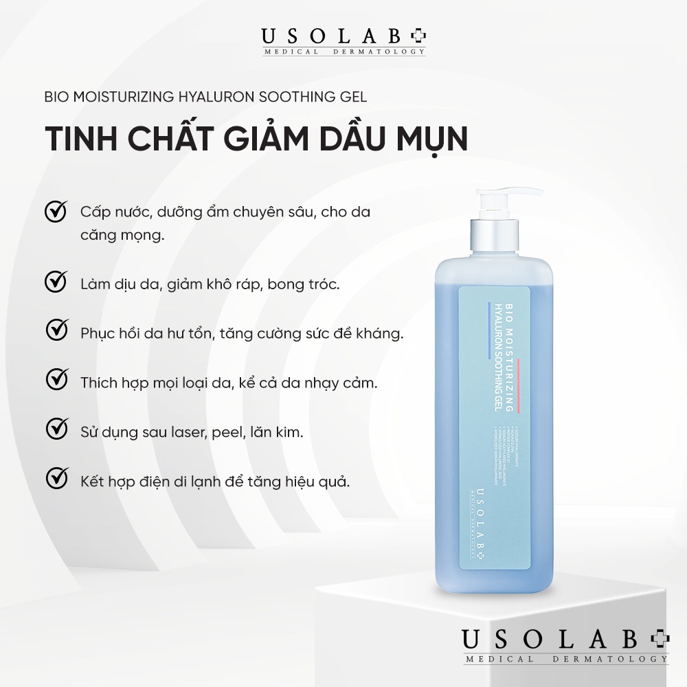 Gel Dưỡng Ẩm Bio Moisturizing Hyaluron Soothing Gel