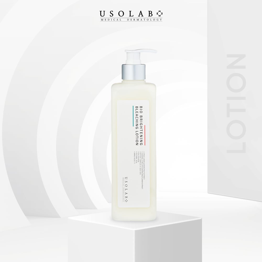 Usolab BIO BRIGHTENING BLEACHING LOTION 500ml Salon Size làm sáng da mờ thâm