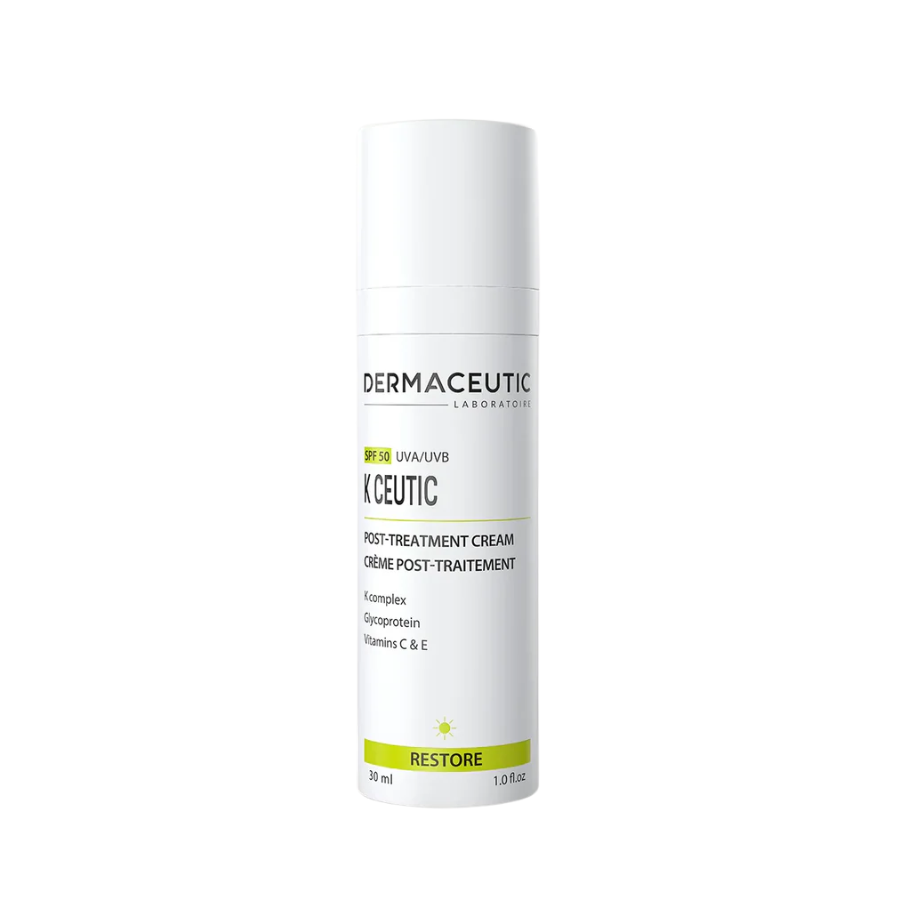 Dermaceutic K Ceutic 30ml | Kem Phục Hồi Da Sau Laser, Peel & Treatment, chống nắng SPF50+