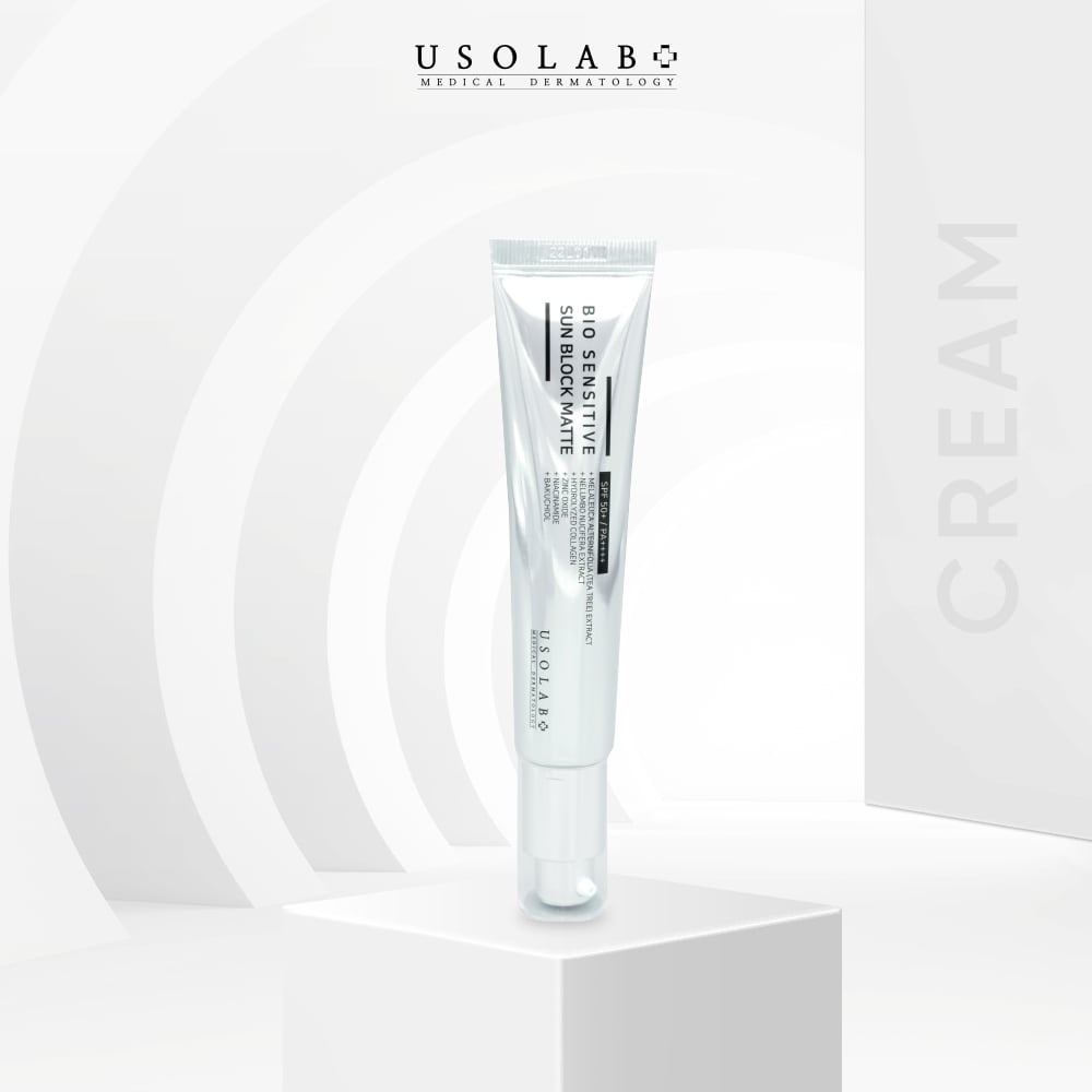 Kem chống nắng Bio Sensitive Sun Block Matte USOLAB cho da dầu mụn