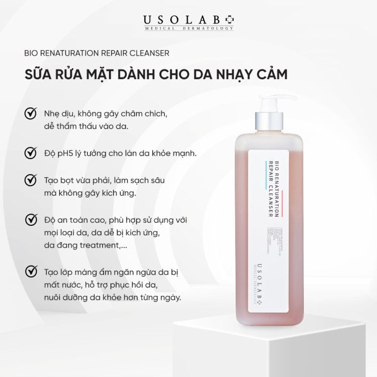 Sữa rửa mặt BIO RENATURATION REPAIR CLEANSER (1000ml)