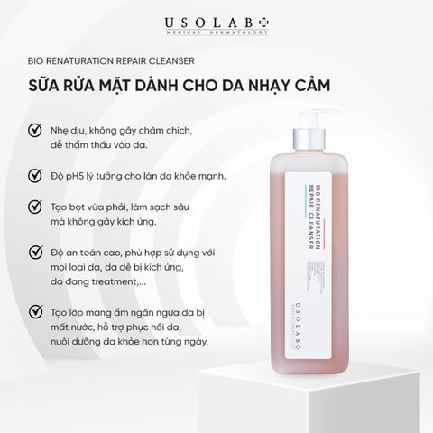 Sữa rửa mặt BIO RENATURATION REPAIR CLEANSER (1000ml)