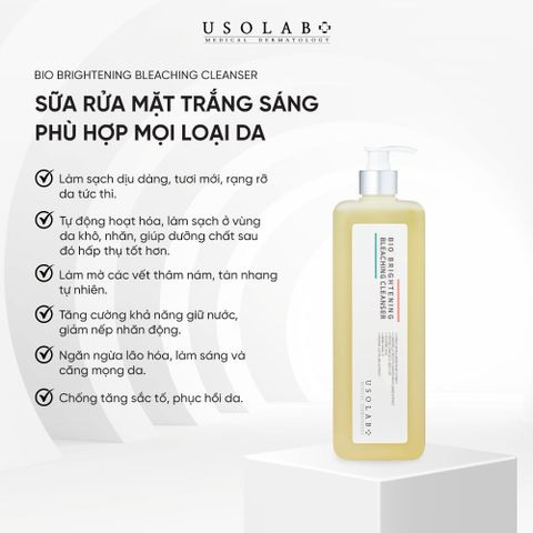 Sữa rửa mặt BIO BRIGHTENING BLEACHING CLEANSER (1000ml)