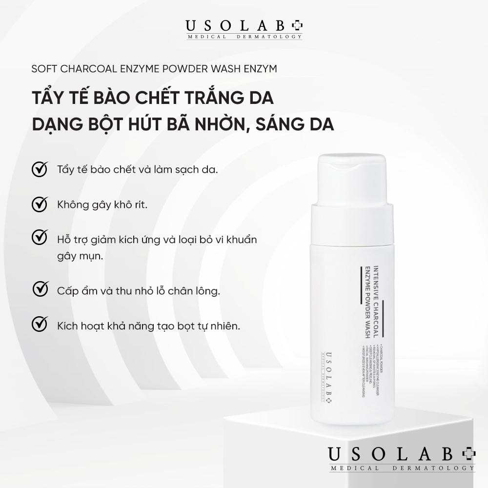 Soft Charcoal Enzyme Powder Wash – Bột tẩy da chết dạng enzyme dành cho da dầu mụn