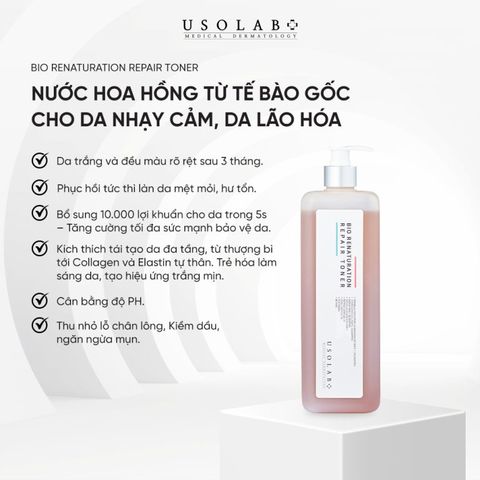 Nước hoa hồng BIO RENATURATION REPAIR TONER