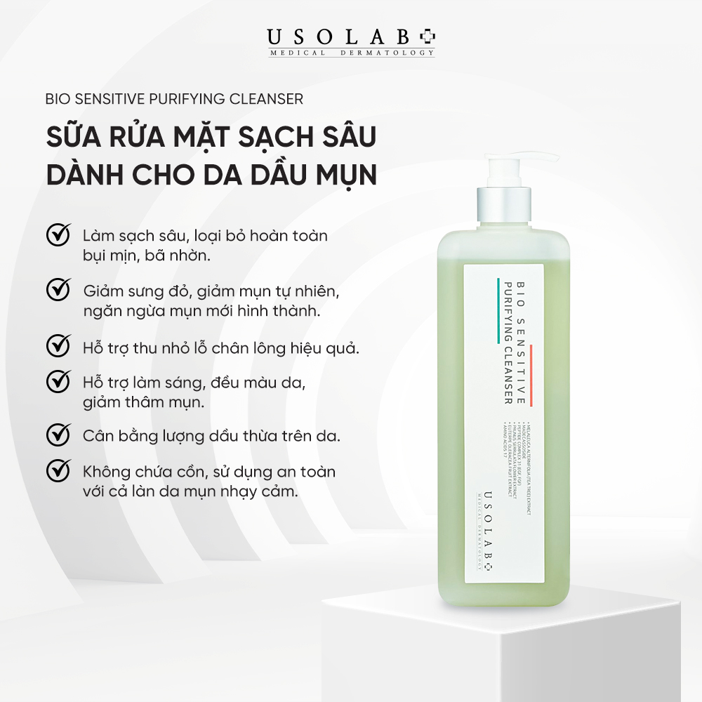 Sữa rửa mặt BIO SENSITIVE PURIFYING CLEANSER
